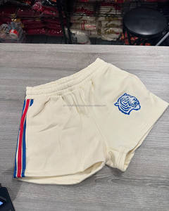 2024 <b>Men's</b> Color Block Stripe Athletic <b>Shorts</b> Cotton <b>Jogging</b> Pants Side Pocket Breathable Elastic Waist Loose Fit Solid Pattern - Product Image 3