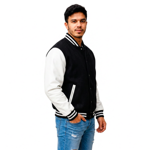 Fabricant de vestes universitaires personnalisées avec patchs, streetwear Letterman, vêtements d'extérieur brodés, fournisseur en gros de vêtements à marque privée - Product Image 1