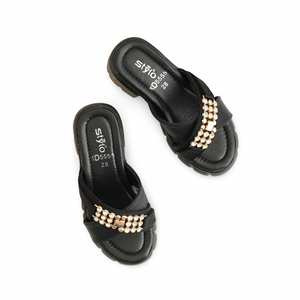 Zapatilla deportiva formal negra para niñas KD5555 - Product Image 1