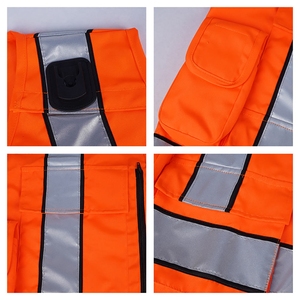 Chaleco de Seguridad Premium de Alta Visibilidad, Ropa de Trabajo Reflectante Ligera, Chaleco de Seguridad Personalizado para Exteriores, Ropa de Seguridad Reflectante - Product Image 6