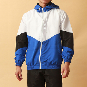 Custom Training Jogging Wear <b>Wind</b> <b>Breaker</b> Jacket and Sweatpants Zip up Custom Logo Windbreaker Nylon Tracksuits for Men's - Product Image 6