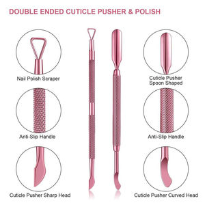 Cortacutículas Profesional de Acero Inoxidable con Abertura de Mandíbula Ancha, Mango Ergonómico Portátil para Equipo de Pedicura de Salón - Product Image 2