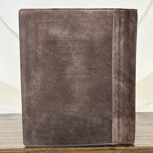 Nouveau dossier de présentation de portefeuille d'affaires en cuir suédé point de démarrage A4 personnalisé organisateur de documents dossier de conférence multi-poches - Product Image 5