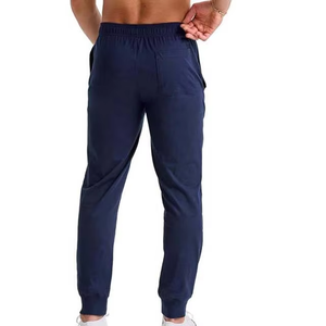 Pantalon de jogging large en toile pour homme, décontracté, taille mi-haute, pour le sport et le fitness - Product Image 4
