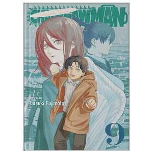 Chainsaw Man Volume 9 par l'auteur Tatsuki Fujimoto, livre broché personnalisé, impression de couverture souple - Product Image 3