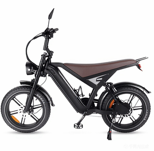Bicicleta Eléctrica Todoterreno GT20 con Motor Central, Batería Oculta, Cuadro de Acero, Resistente al Agua IP54, Neumáticos Anchos 20x4, Batería de Litio de 48V 15Ah - Product Image 3