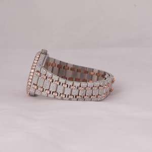 Fancy Trendy Moissanite Diamond <b>Watch</b> Iced Out <b>Watches</b> Luxury Fully Automatic Vvs1 Moissanite Diamond Iced Out Moissanite <b>Watch</b> - Product Image 2