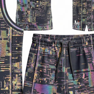 Uniforme de Baloncesto Sublimado Personalizado, Diseño Personalizado, Conjunto de Camiseta y Pantalones Cortos para Equipo, 100% Poliéster, Malla Transpirable, Ropa Deportiva - Product Image 5