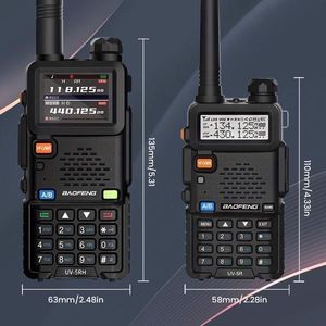 5RH 10W actualización Radio de mano de largo alcance multibanda Walkie Talkie recargable Radio bidireccional tipo C carga - Product Image 3