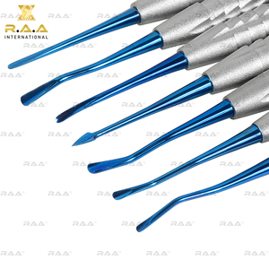 ชุดเครื่องมือถอนรากฟันแบบ PDL จำนวน 7 ชิ้น สำหรับการผ่าตัดทางทันตกรรม ได้รับการรับรองมาตรฐาน CE ระดับ Class I จาก R.A.A. INTERNATIONAL คุณภาพพรีเมียม - Product Image 2