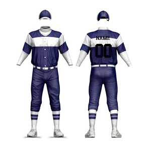 Ensembles d'uniformes de softball personnalisés pour adultes, 100 % polyester respirant, grandes tailles, kit d'uniformes de softball pour équipe sportive - Product Image 4