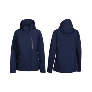 Veste technique imperméable pour femmes, coupe-vent, respirante, pour la randonnée et la pluie - Product Image 2