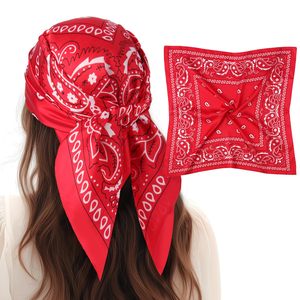 1 pièce Foulard carré en satin effet soie pour cheveux, idéal pour dormir, pour femme - Product Image 1