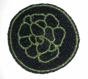 Top Trendy Glass <b>Beaded</b> <b>Coaster</b> Design Colorful Cheap Price Use for Table Top Decors in Home Hotels Restaurants Offices - Product Image 6