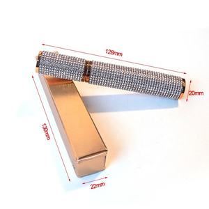 Mascara tube diamanté strassé, waterproof, allongeant et volumisant, noir, sans grumeaux, longue tenue, maquillage des yeux - Product Image 6