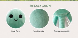 Peluche de Pulpo Adorable, Juguete de Peluche Suave de Velboa, Regalo para Niños, Animal Marino Seguro para Bebés, Personalizable, OEM, Venta al Por Mayor - Product Image 4