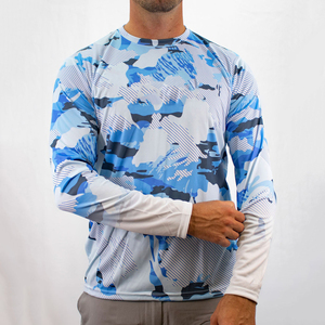 Camisetas de Pesca de Manga Larga para Hombre, Sublimadas, de Secado Rápido, con Protección Solar UPF 50+, Estilo Urbano para Exteriores, Última Tendencia - Product Image 6