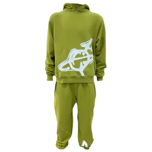 Puff Print Tracksuit easy to wear comfortable breathable light weight <b>top</b> trending affordable rate men Puff Print Tracksuit - Product Image 6