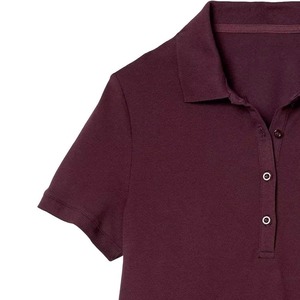 Chemises à col pour femmes avec broderie personnalisée, vente en gros de polos de golf vierges pour femmes, fabricant de hauts de tennis respirants pour femmes OEM - Product Image 6