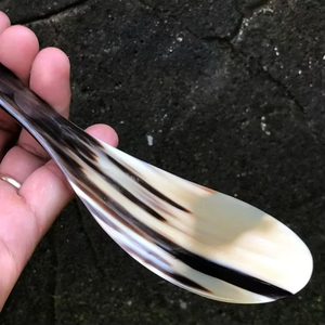 Handcrafted Horn <b>Spoon</b> Sustainable Eco Friendly Perfect for Cooking Serving <b>Soup</b> Salad and Daily Use - Product Image 1