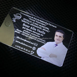 Étiquettes en PVC personnalisées lumineuses à LED, impression photo numérique, cartes promotionnelles de remerciement, nouveau produit 2026 - Product Image 1