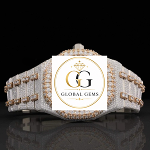 Reloj de Lujo con Diamantes y Acabado en Oro Rosa, Excelente Calidad, Ideal para Fiestas, Disponible al Mejor Precio - Product Image 4