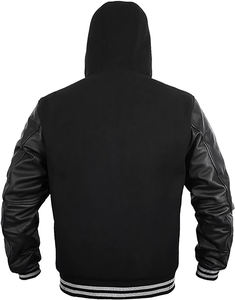 Chaqueta para hombre, chaqueta de béisbol personalizada de alta calidad, fabricante de chaquetas con letras de moda, logotipo bordado personalizado - Product Image 1