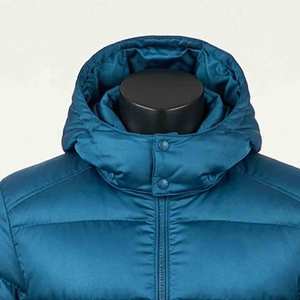High Quality Best Formal Slim Reversible Quick Dry Breathable Waterproof Hooded Winter High Street Canvas Puffer Men <b>Jackets</b> - Product Image 4