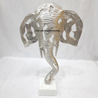 Sculpture d'éléphant de style Art déco d'Asie du Sud-Est, pièce d'ameublement, décoration intérieure, porche, bureau, artisanat, cadeaux