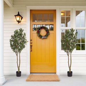 Grandi piante artificiali curve 160CM verdi con nove miglia di incenso bacino simulano cortile giardino e porta decorazione 1 pz/set - Product Image 6