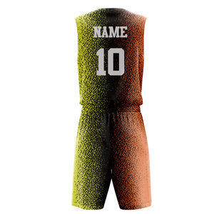 Conception personnalisée d'uniformes de basketball, créez votre propre logo, ensemble imprimé par sublimation numérique, maillot de basketball réversible pour adultes et jeunes - Product Image 2