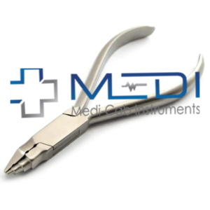 Alicate de Ortodoncia de Tres Puntas para Doblar Alambres Dentales de Acero Inoxidable, Certificado CE, Agarre Ergonómico, Resistente al Óxido, Autoclavable, 5 Mandíbulas - Product Image 4