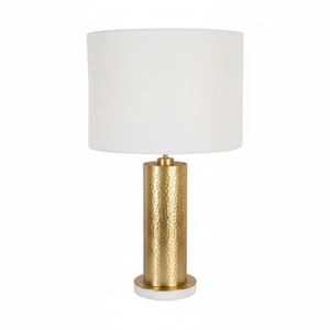 Lampe de table moderne de luxe en laiton martelé, finition dorée, lampe de chevet en métal, lampe de bureau faite à la main, décoration d'intérieur, luminaire d'hôtel - Product Image 6