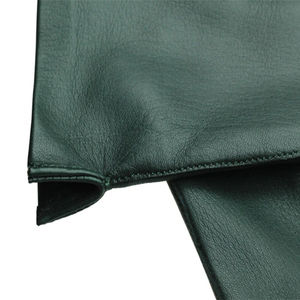 Gants en cuir pour hommes, hiver, personnalisés, avec doublure thermique en laine, respectueux de l'environnement, mitaines décontractées pour temps froid - Product Image 2