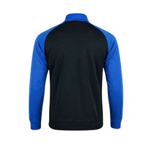 Premium Quality Casual Men's 2-Piece Sportswear Set Full-Zip Sweatshirt Tapered Pants Solid Breathable Gym Training - Product Image 5