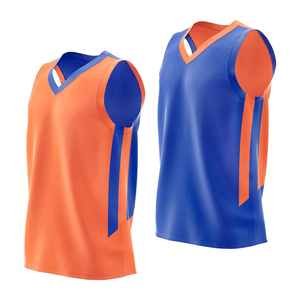Professional Reversible Basketball Jersey Breathable <b>Athletic</b> Basketball Uniform Premium Manufacturer - Product Image 6