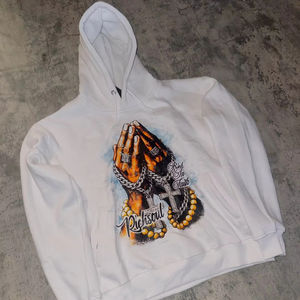 Sudadera con Capucha Clásica para Hombre, Personalizable OEM, 100% Alta Calidad, 280-300 Gsm, Felpa (Mezcla de Algodón y Poliéster), Forro Digital - Product Image 1