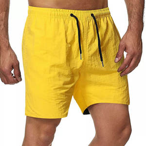 Mens Gym <b>Shorts</b> <b>Spandex</b>/Cotton Quick Dry Outdoor Compression Running Fitted Elastic Waist Pockets - Product Image 5