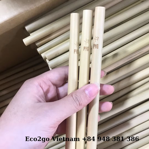 Pajitas de Bambú Reutilizables, Biodegradables y Ecológicas de Vietnam, las Más Vendidas al por Mayor |   Pajitas de Bambú para Regalos Empresariales - Product Image 2