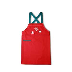 Customized Canvas Barista <b>Apron</b> Unisex Coffee Shop Uniform Adjustable Leather Strap Vest Wholesale Commercial <b>Kitchen</b> - Product Image 1