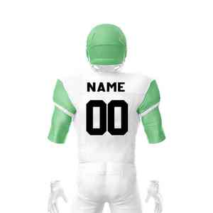 Maillot de football américain en jersey flexible Sonic Speed, coupe aérodynamique, matière microfibre douce, efficacité optimale - Product Image 6