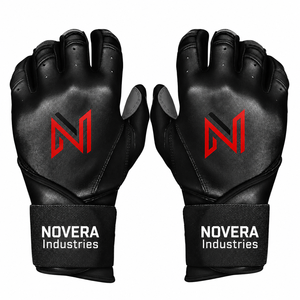 Gants de frappeur de baseball en cuir véritable personnalisés avec logo sur mesure – Fabricant OEM/ODM de qualité supérieure, vente en gros 2026 - Product Image 5