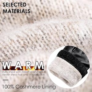 Custom Logo Genuine <b>Leather</b> <b>Gloves</b> <b>Men</b> Black Fashion <b>Driving</b> <b>Gloves</b> - Product Image 4