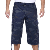 Pantalones Cortos Deportivos Casuales de Verano para Hombre, Estilo Hip Hop, para Playa, Gimnasio, 100% Poliéster, Cintura Elástica Transpirable