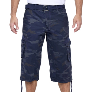 Shorts de sport décontractés pour hommes, style hip-hop, pour la course à pied et la plage, 100% polyester, couleur unie - Product Image 1