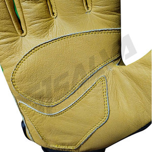 Guantes de Trabajo Anti-Impacto de Doble Palma, Cuero Vacuno de Primera Calidad, Protección para Manos, Guantes de Trabajo de Moda - Product Image 5