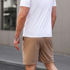 2025 NEW Wholesale Hot Summer Men Short and Shirt <b>Set</b> Cotton <b>Linen</b> <b>Sets</b> Short Sleeved Men Shorts <b>Sets</b> for Beach Vacation Outfits - Product Image 3