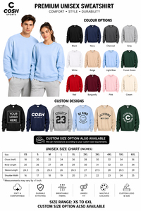 Sweat-shirt ras du cou bleu clair unisexe en molleton de coton coupe oversize, pull décontracté pour l'entraînement et le sport, vente en gros de sweats courts - Product Image 6