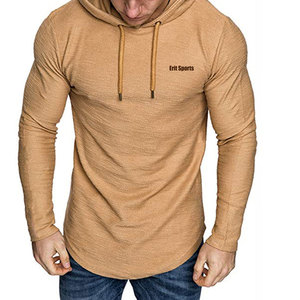 Sudaderas con Capucha de Invierno para Hombre, Estilo Urbano, de Alta Calidad, Color Sólido, Corte Regular, Transpirables, Ecológicas, al por Mayor - Product Image 1