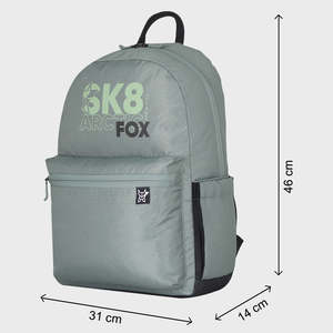 Mochila Minimalista para Portátil Arctic Fox Skate Sea Spray con Puerto USB y Características Antirrobo, Forro de Poliéster - Bolsa de Viaje Pequeña para Oficina - Product Image 6